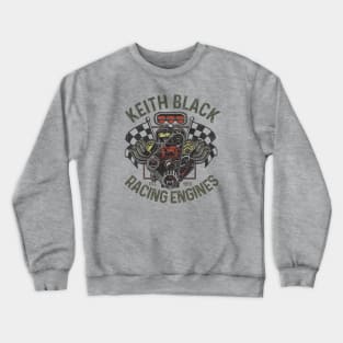 Vintage Keith Black Racing Engine 1959 Crewneck Sweatshirt